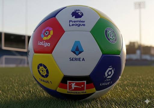 法乙联赛标志与比赛场景